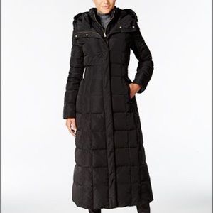 Cole Haan Signature Hooded Maxi Down Puffer Coat